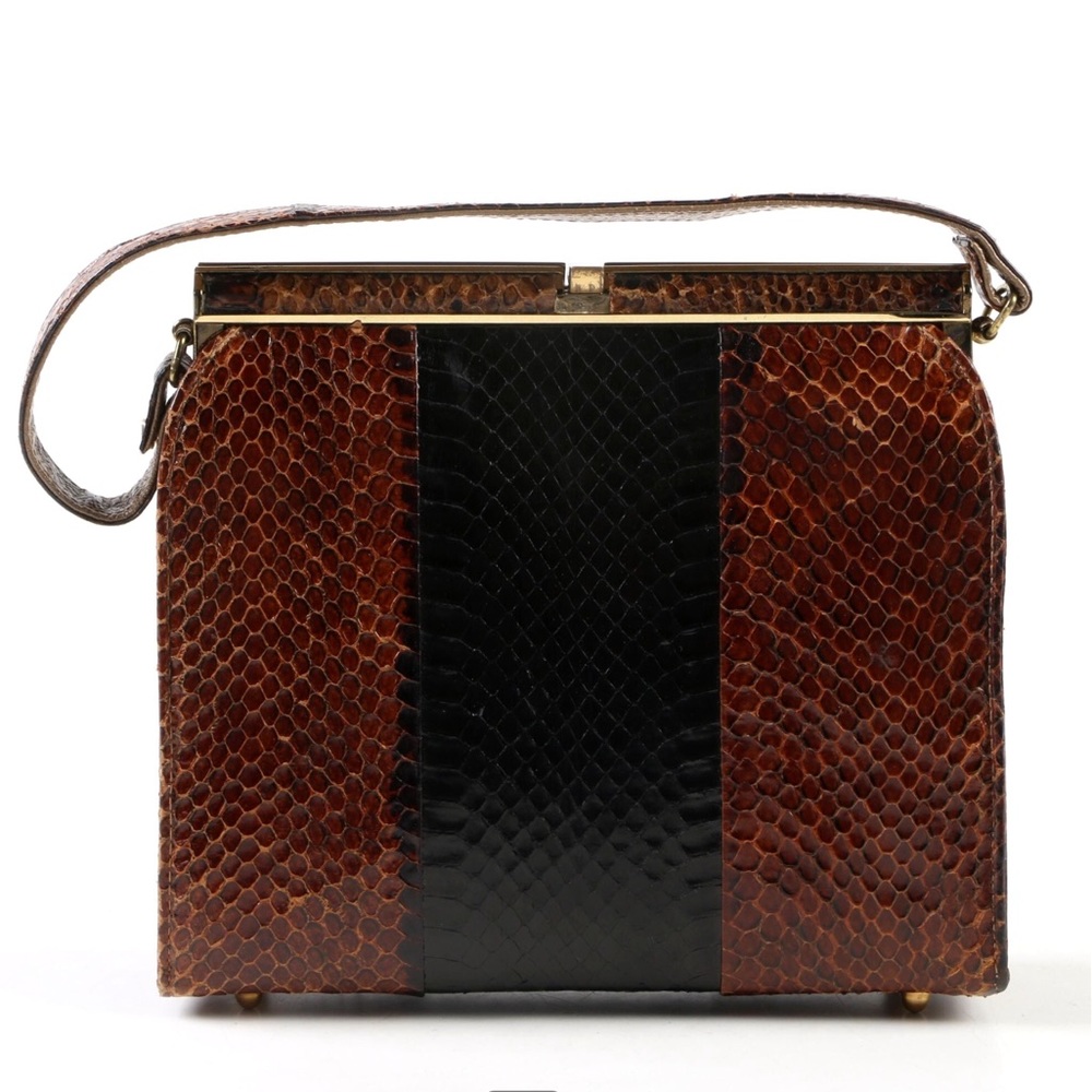 Host Pick  🏆  Vintage Python Handbag